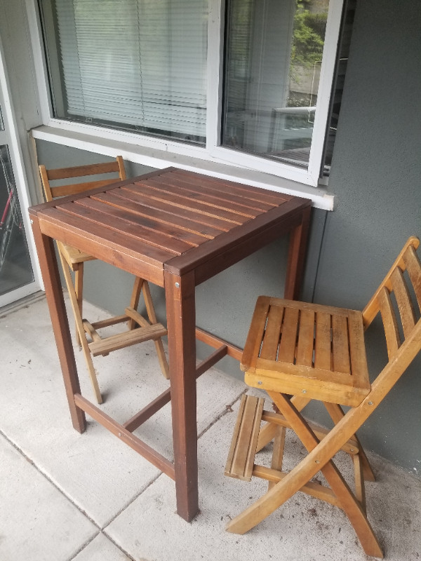 Balcony High-top Patio Set in Patio & Garden Furniture in Downtown-West End - Image 2