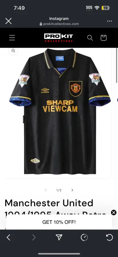 Manchester united jersey, View more