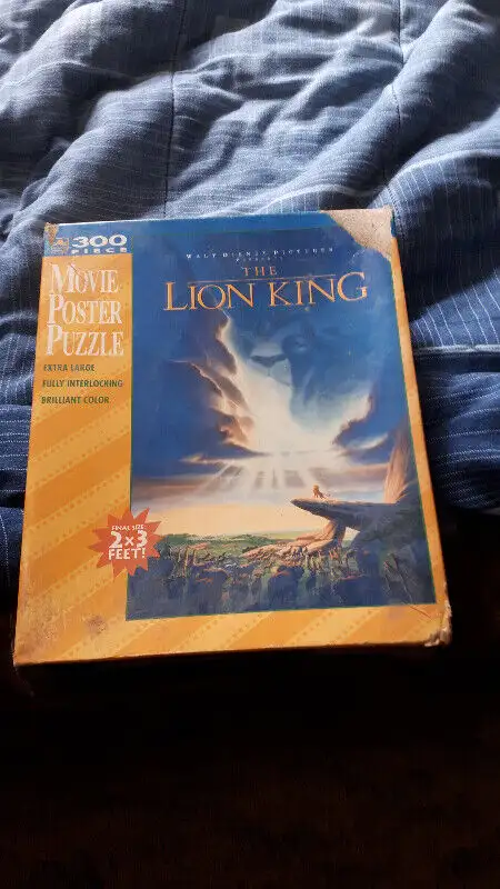 Walt Disney's 1990's 300 Piece Movie Poster Puzzle in Toys & Games in London - Image 2