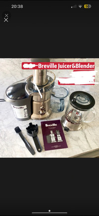 Breville 2 in 1 Juicer& Blender