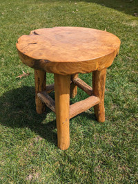 Wooden Table/Stool