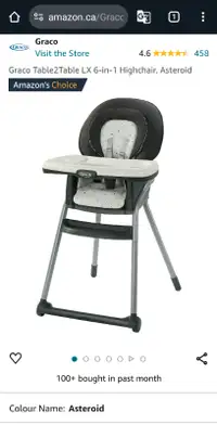 Graco table2table LX High Chair