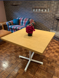 Multipurpose square table