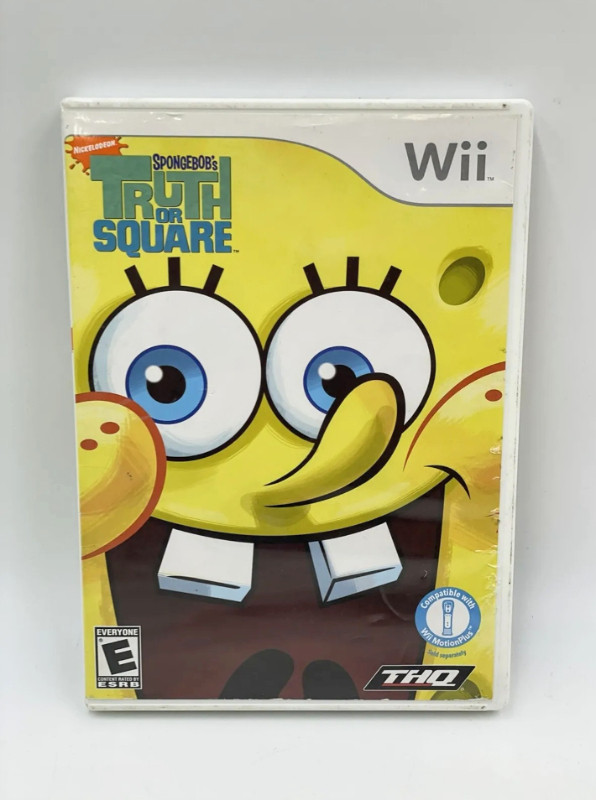 Spongebob Squarepants Truth or Squre for Nintendo Wii in Nintendo Wii in Markham / York Region