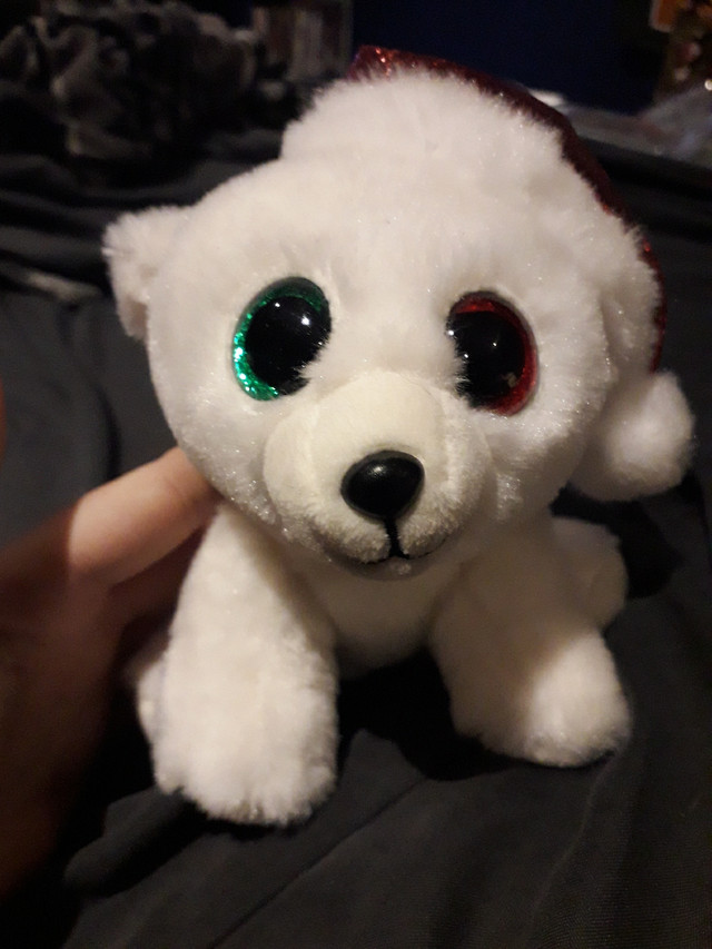 Ty Oslo Christmas polar bear beanie baby buddy in Toys & Games in Mississauga / Peel Region