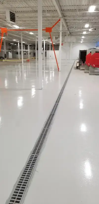 concrete polishing & epoxy coating , View more