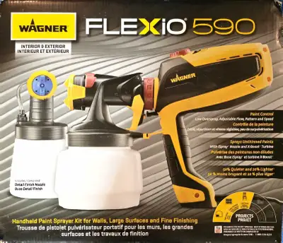 Wagner Flexio 590 Paint Sprayer, View more