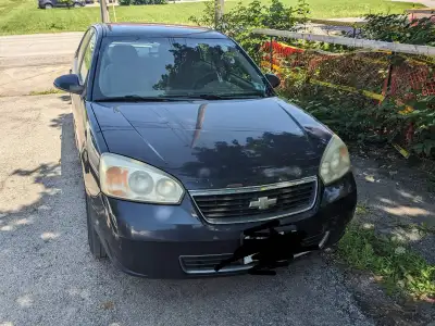 For Sale: 2007 Chevrolet Malibu LT (Navy Blue) - $1,500 (OBO) Located in Stoney Creek Description: 2...