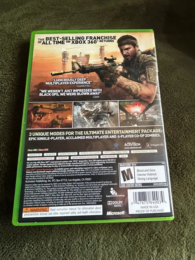 Call of Duty Black Ops 63654760026243121