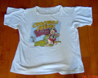 Vintage 1987 Rare Fred Flintstone T Shirt Hanna Barbera Prod.