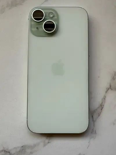 Unlocked iPhone 15 practically new. No scratches, or cracks. Nice mint green colour. Asking for $1,0...