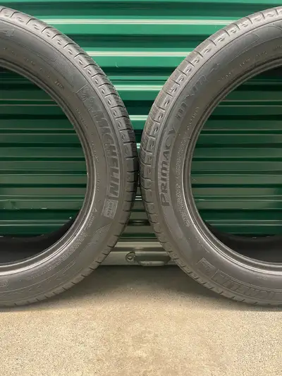 Pair. 235/55R19 101H Michelin Primacy MXM4. FIRM $150: Two Used All Seasons Tires. FIRM Tires Tread...