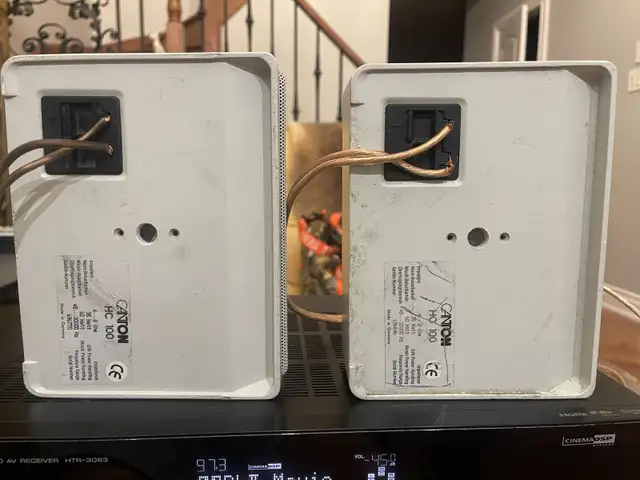 Canton HC-100 speakers - set of three plus one for parts in Speakers in Markham / York Region - Image 9