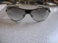 DKNY Aviator Sunglasses Black Vintage Rare