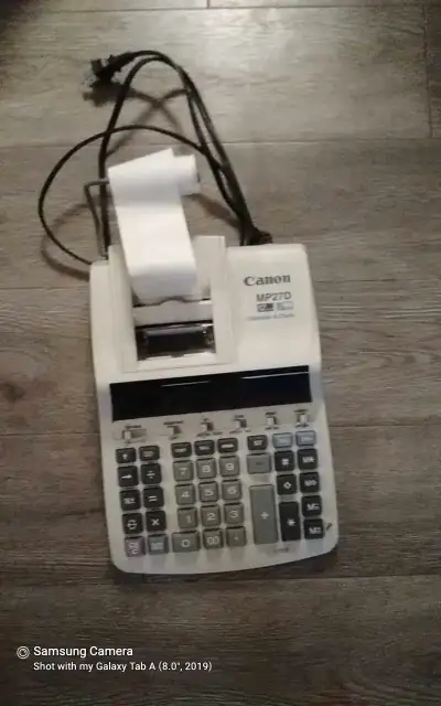 Canon MP27D Calculator, View more