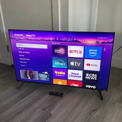 Philips 43” Smart TV, View more