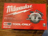 Brand New Milwaukee 18Volt 6 1/2” Circular Saw