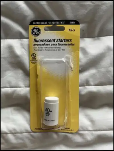 New GE Fluorescent Starter FS-5, View more