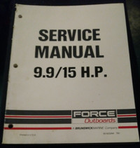 Force Outboards Service Manual 9.9/15 HP