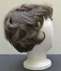 Stylish woman's wig with styrofoam mannequin head REDUCED!