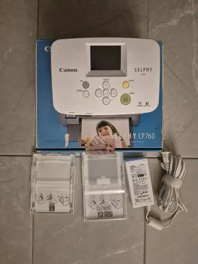 Canon Selphy Cp760 Photo Printer, View more