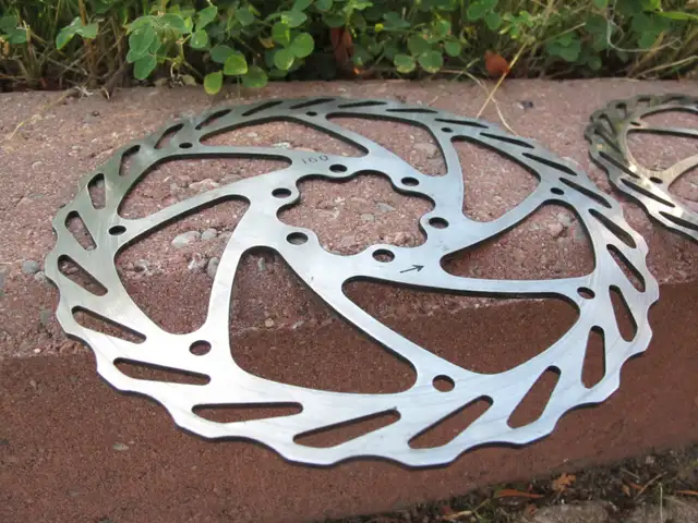 Mountain MTB city bike disc brake rotors, 140mm 160mm exc. cond in Frames & Parts in City of Toronto - Image 3