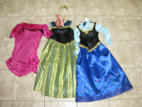 2 Frozen Anna Costumes Size 6-8 - $75.00 obo