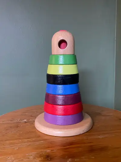 Wooden Montessori's Stacker Toy, View more