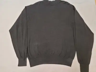 Baracuta Men's Black Mock Neck Long Sleeve Sweater, View more
