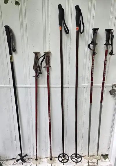 LOT DE BATONS DE SKI DE FOND / CROSS COUNTRY SKI POLES  LOT, View more