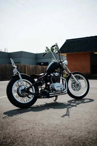 1983 Yamaha XS650 with both electric start and kick start. The bike has been completely gone through...