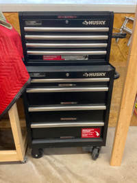 Husky tool chest with tools