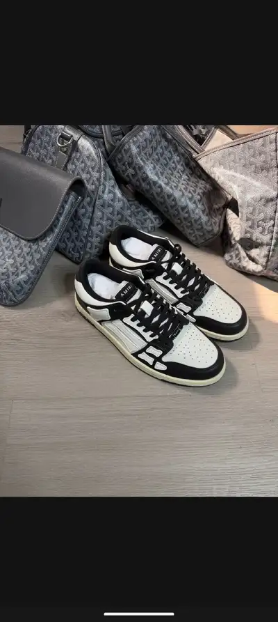 Amiri Sneakers White/white Black/White, View more
