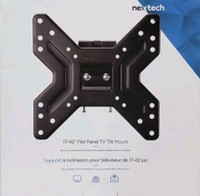 Nexxtech 17-42" Flat Panel TV Tilt Mount - Brand new in box 