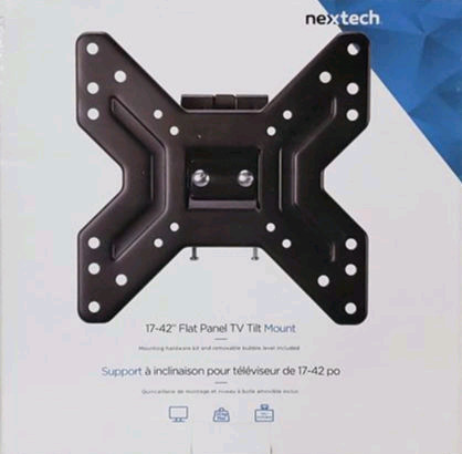 Nexxtech 17-42" Flat Panel TV Tilt Mount - Brand new in box  in Video & TV Accessories in Mississauga / Peel Region
