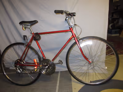 What you see in this ad is a 1979 Schwinn Caliente mens’ road bike that has been completely refurbis...