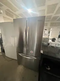 KITCHEN AID 36 w fridge bottom freezer counter depth