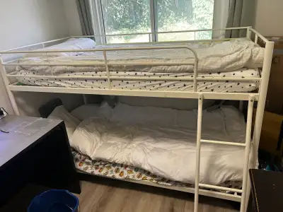 twin bunk bed , View more