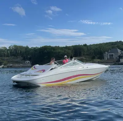 Baja 272 with 7.4L 454 and galvanized dual axel trailer. 2 brand new 3,500lb axels just installed on...