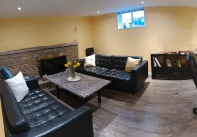 Furnished 1-Bedroom Basement Apartment from 01.07.25.