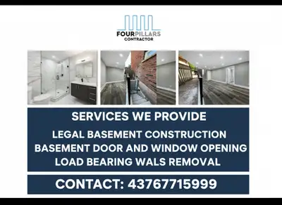 BASEMENT RENOVATION & BELOW ENTRANCE, View more