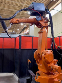 ABB IRB2400L FlexArc R  H-Frame Robotic MIG Welding Cell