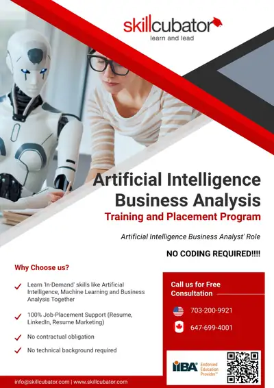 Business Analysis (AI-Powered) Training and Placement Program, View more