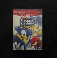 Sonic Heroes PlayStation 2 greatest hits CIB