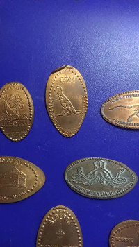 OBO LOT of Pressed pennies VINTAGE