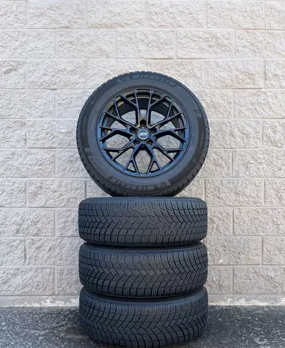Winter / Snow Michelin X-Ice Snow SUV Winter Tires And Aftermarket (OPE Performance) Black 18 Inch W...
