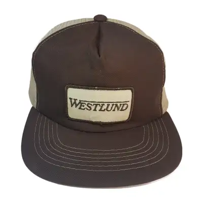 Vintage 70s 80s WESTLUND Snapback Trucker Hat, View more