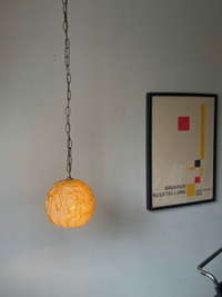MCM Spaghetti Swag Lamp / Hanging Lamp