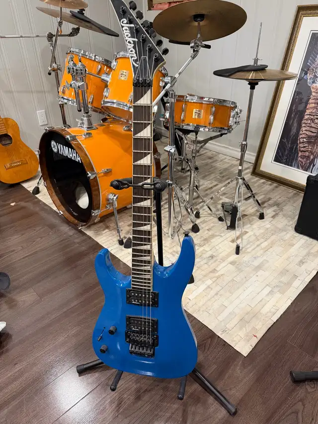 Jackson left handed electric guitar 