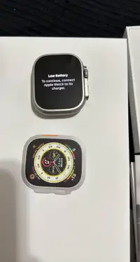 Apple Watch Ultra series one 